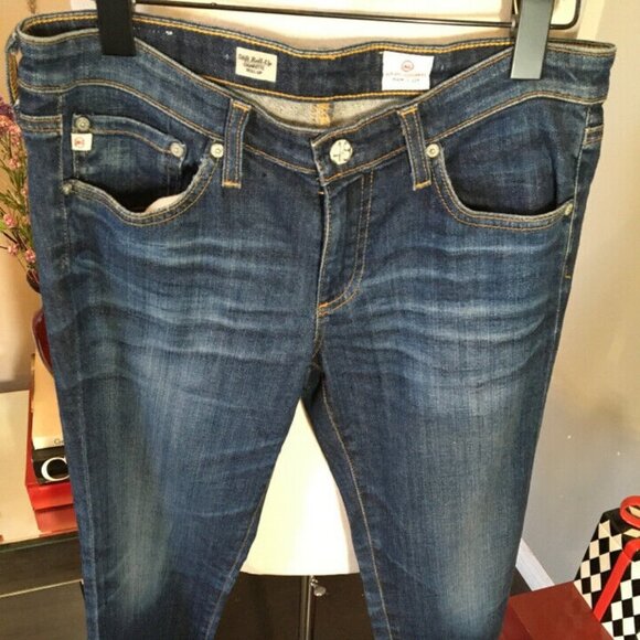 Adriano Goldschmed Blue Stilt Roll-Up Skinny Jeans - Picture 2 of 11